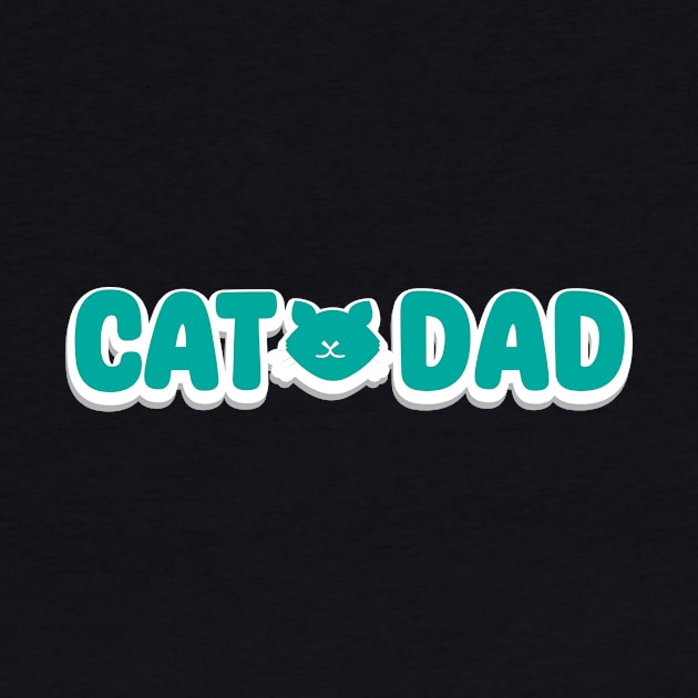 Cat Dad by Geneblu